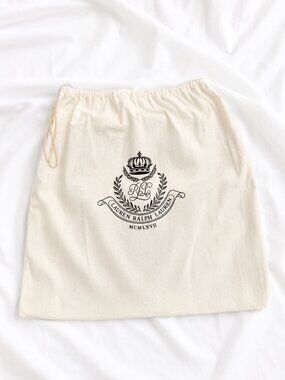 Lauren Ralph Lauren Crest Drawstring Dust Bag 19 x 16